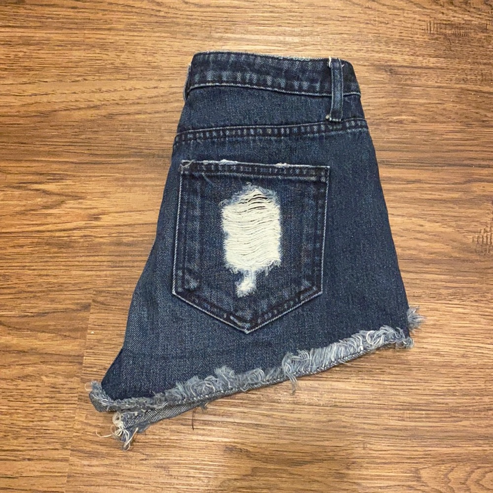size 25 show me your mumu denim shorts